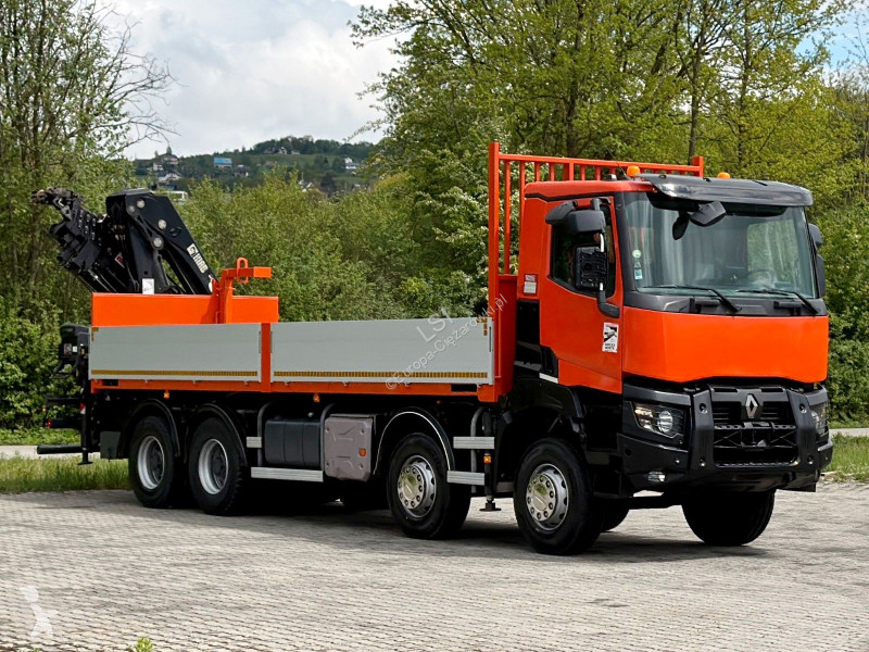 شاحنة Renault K 430 * HIAB 211 EP - 5 HIDUO+...