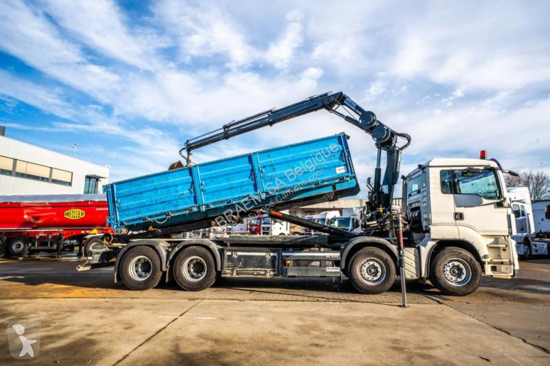شاحنة MAN 35.400 BL - HIAB 144 E-2 DUO