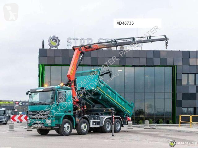 شاحنة Mercedes ACTROS 4151 8x4 Palfinger PK...
