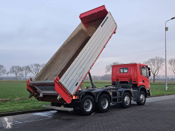 Камион самосвал самосвал с тристранно разтоварване Scania