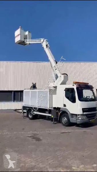 شاحنة DAF 45160 CUSTERS Hoogwerker 14,5 mtr /...