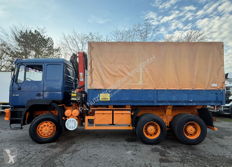 شاحنة MAN 6X6 Rotzler Winde Palfinger Kran