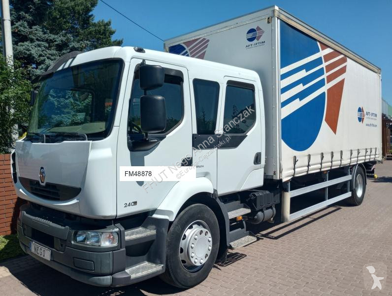 شاحنة Renault MIDLUM 240DXI DOKA - 6 PLACE -...