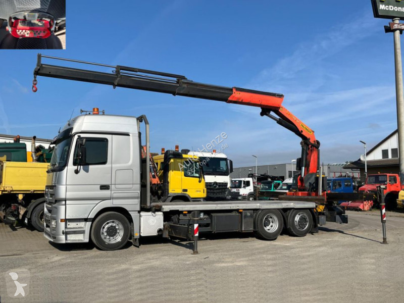 شاحنة Mercedes Actros 2541 Pritsche Heckkran...