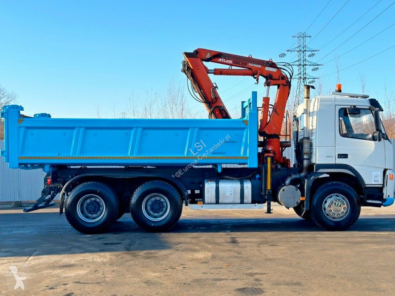 شاحنة Volvo 380 Kipper 5,10 m * ATLAS TEREX...