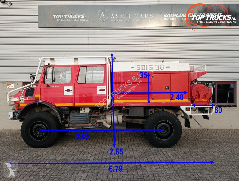 شاحنة Mercedes U 5000 4x4 - (type 437.4) 4000...