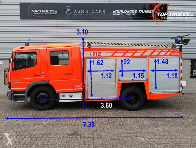 Mercedes 1225 Rescue, Fire - Brandweer ,...