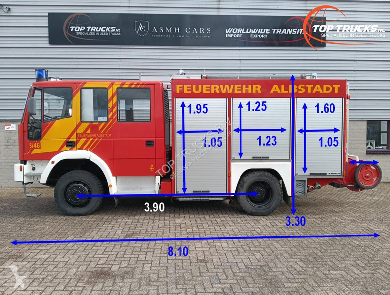 شاحنة Iveco 135 E24 Euro Fire 4x4 -1600 ltr...