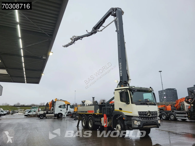 Betonárske zariadenie Mercedes 2636 6X4 24mtr...