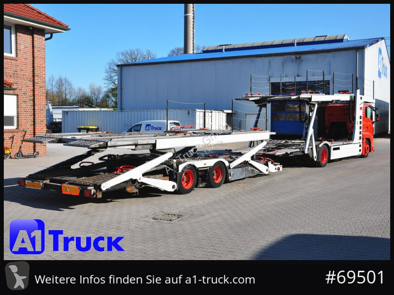 شاحنة MAN 18.400 TGX, Autotransporter Kässbohrer,