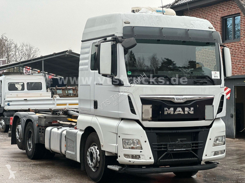 شاحنة MAN TGX 6x2 Euro6 HIAB-Abrollkipper