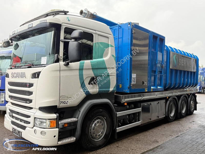 شاحنة Scania 450 FlexVac Dry Vacuum, Euro 6, 8x4