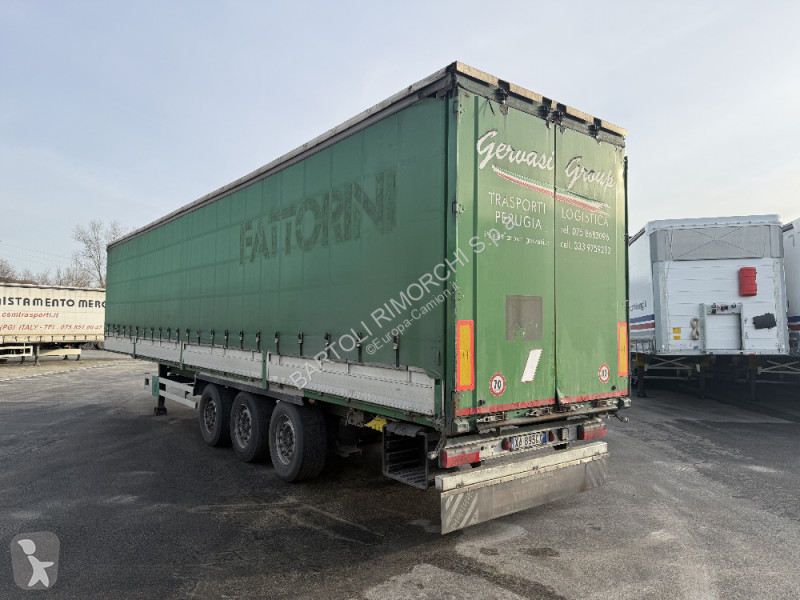 Camion Krone SEMIRIMORCHIO, CENTINATO SPONDE, 3...