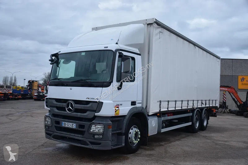 شاحنة Mercedes 2636 Buetec EEV - curtainsider