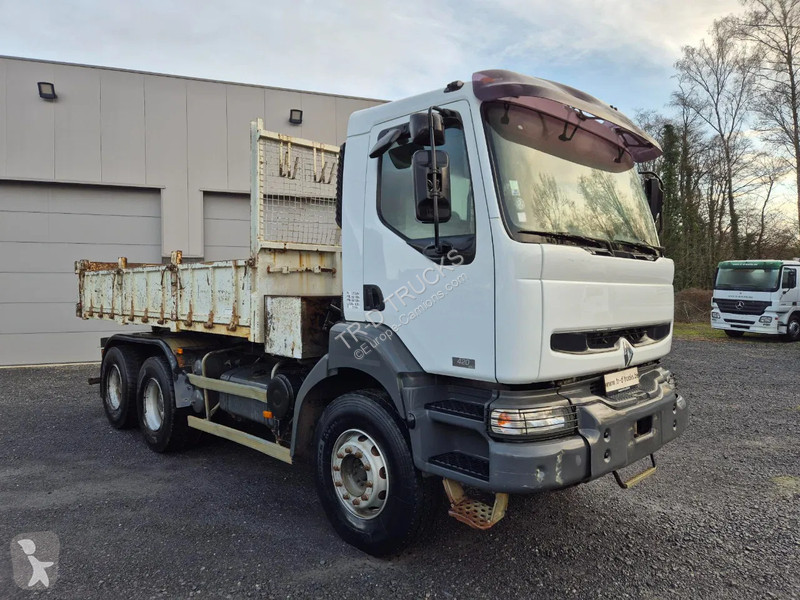 شاحنة Renault 420 6X4 - BENNE - AIRCO - RIDELLES