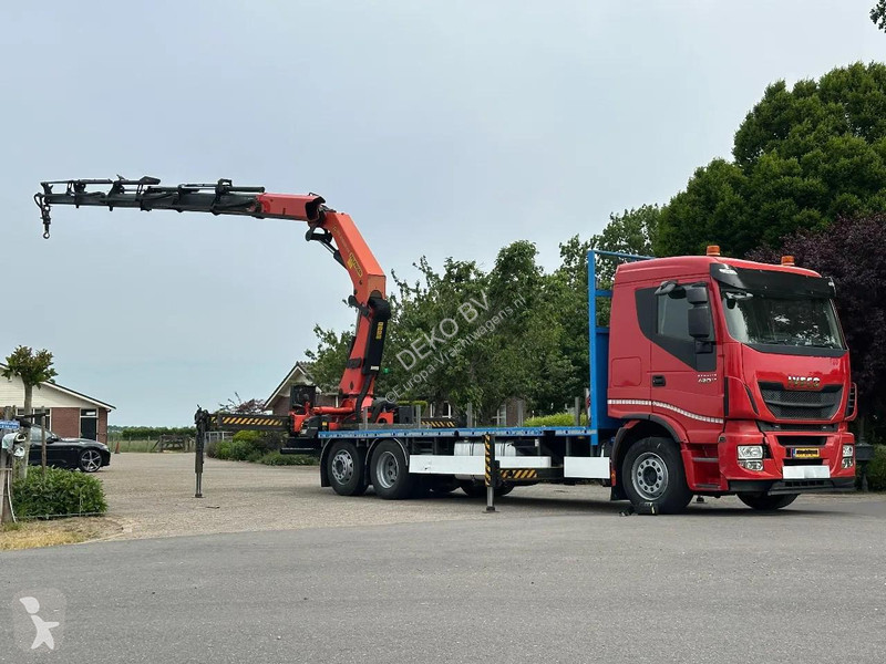 شاحنة Iveco 420 !KRAAN/CRANE/GRUE/ Palfinger...