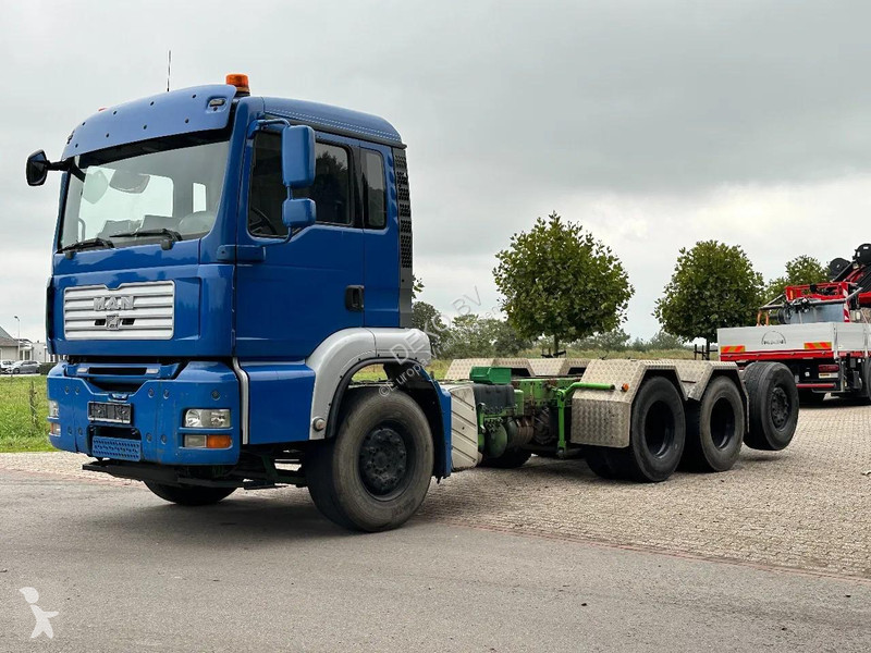 شاحنة MAN 35.480 8x4!! TRIPLE CHASSIS!!