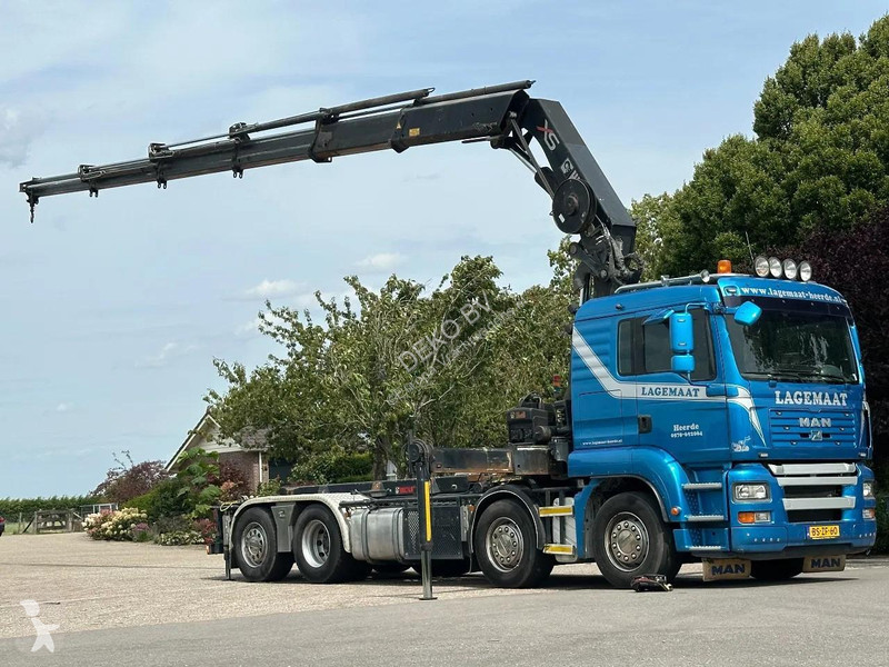 شاحنة MAN 35.440 8x2 HIAB 37TM!!RADIO...