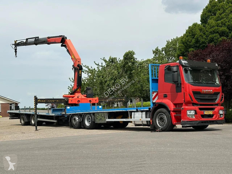 شاحنة Iveco 420 !KRAAN/CRANE/GRUE/ Palfinger...