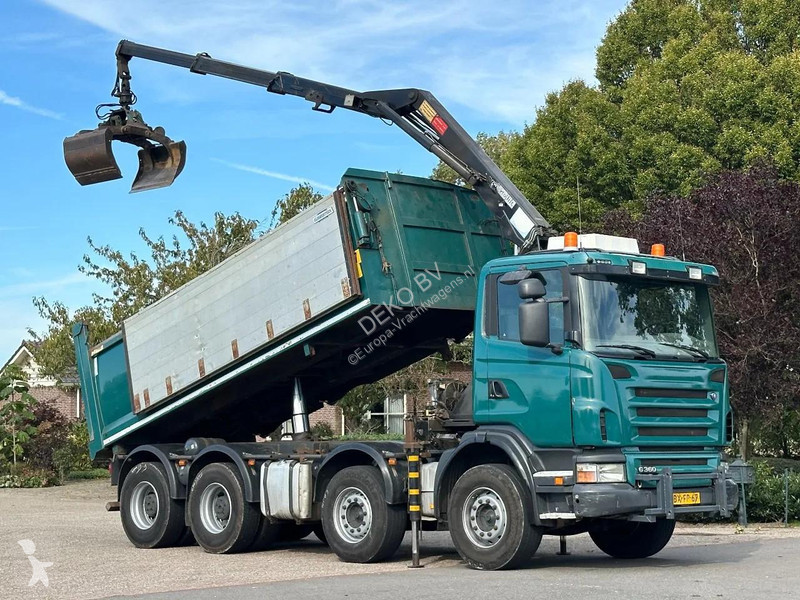 Kamion Scania 360 8x4!!Z-Kraan/KIPPER!!