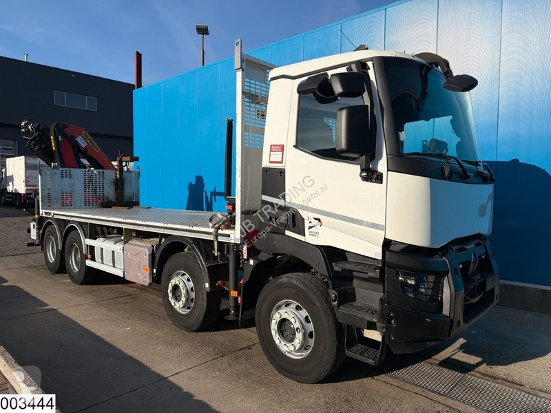 شاحنة Renault C 430 8x4, EURO 6, Palfinger, Remote
