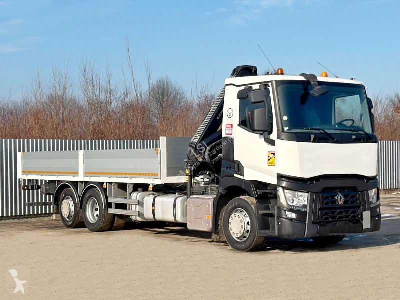 شاحنة Renault T 380 * HIAB 111 B - 2 HIDUO +...