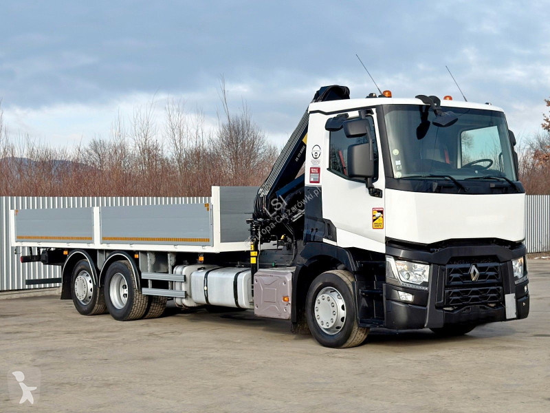 شاحنة Renault T 380 * HIAB 111 B - 2 HIDUO +...