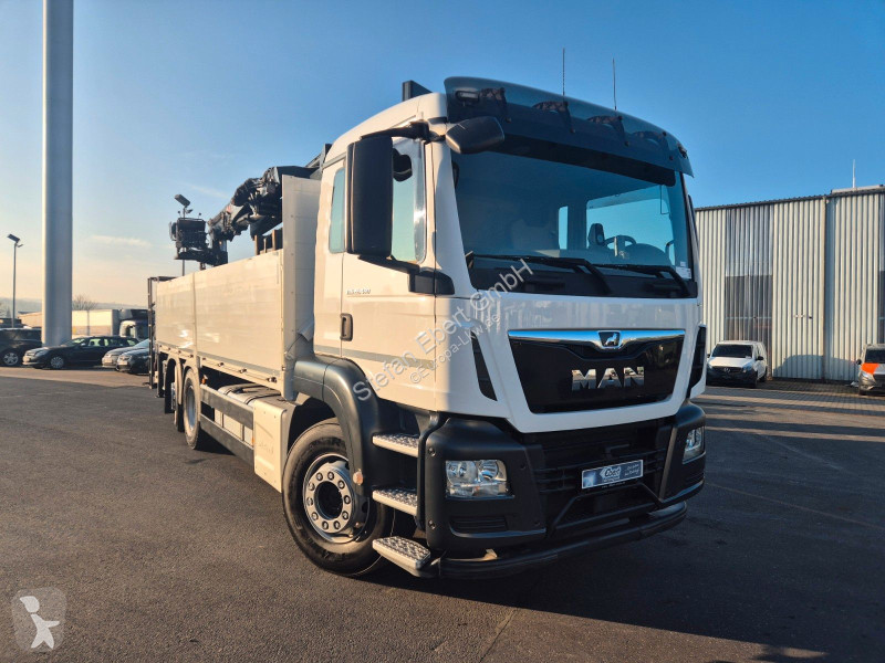 شاحنة MAN 26.460 6x2 Baustoff / Hiab 177 K