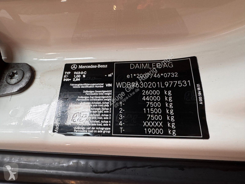 شاحنة Mercedes 2536 ADR Valid &...