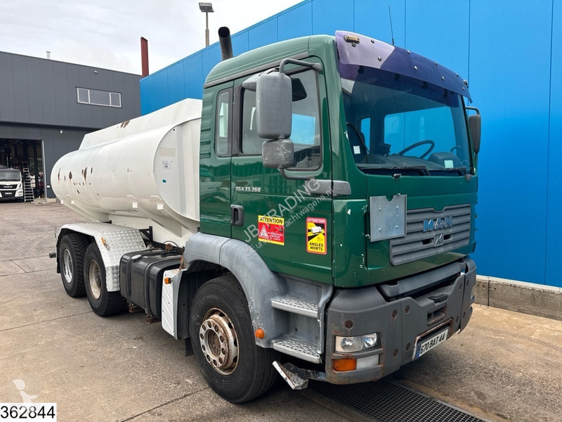 شاحنة MAN 33 360 6x4, 12.000L, Manual, Steel...