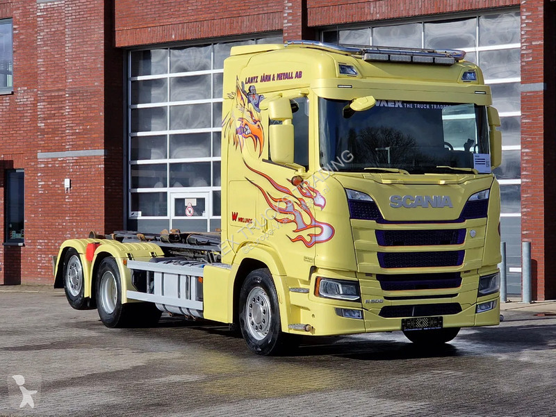 شاحنة Scania R500 NGS 6x2*4 - HIAB Hooklift 21T...