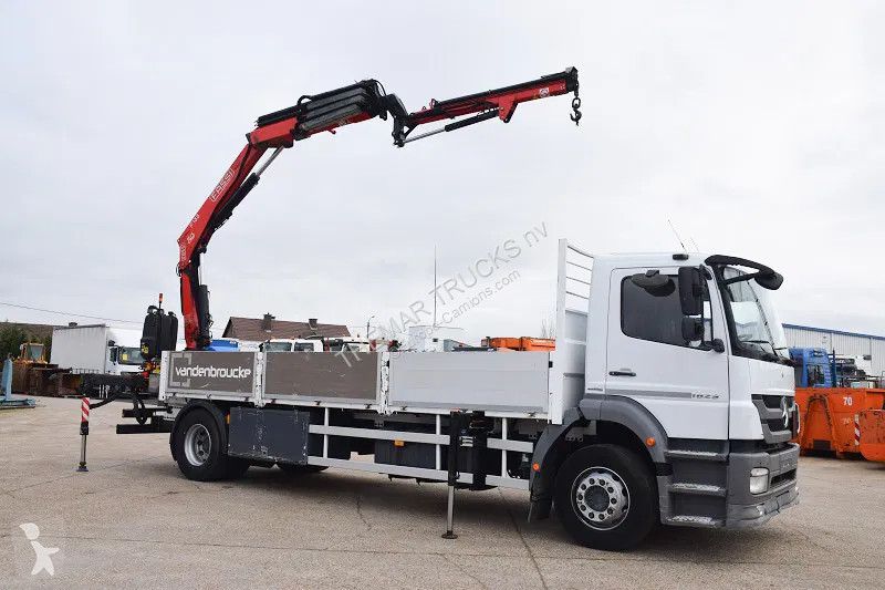 شاحنة Mercedes 1829 + Fassi 135 Flygip