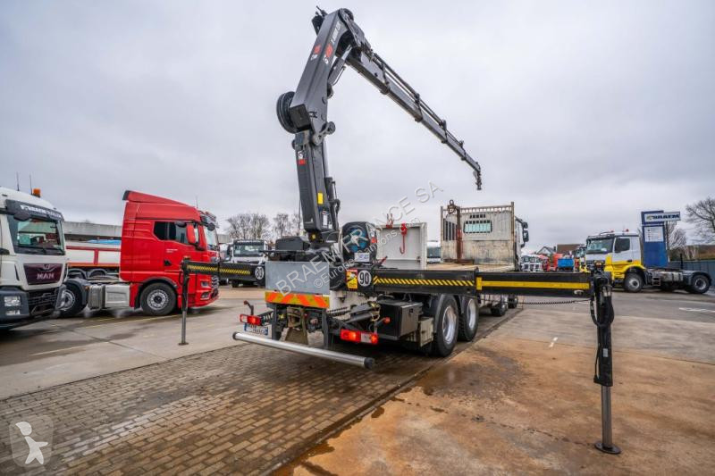 شاحنة Renault  C 430.32+HIAB 228ES-4+4EXT
