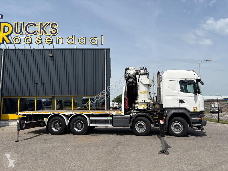 شاحنة Scania R 520 V8 + PAFINGER 72002 6X + JIB...