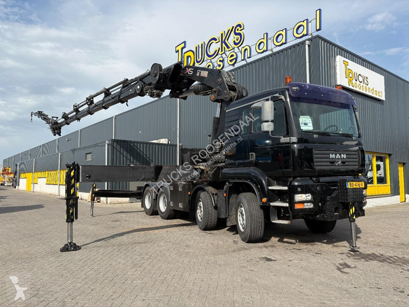 شاحنة MAN 41.430 + HIAB 800 6x + 5x JIB WINCH +...