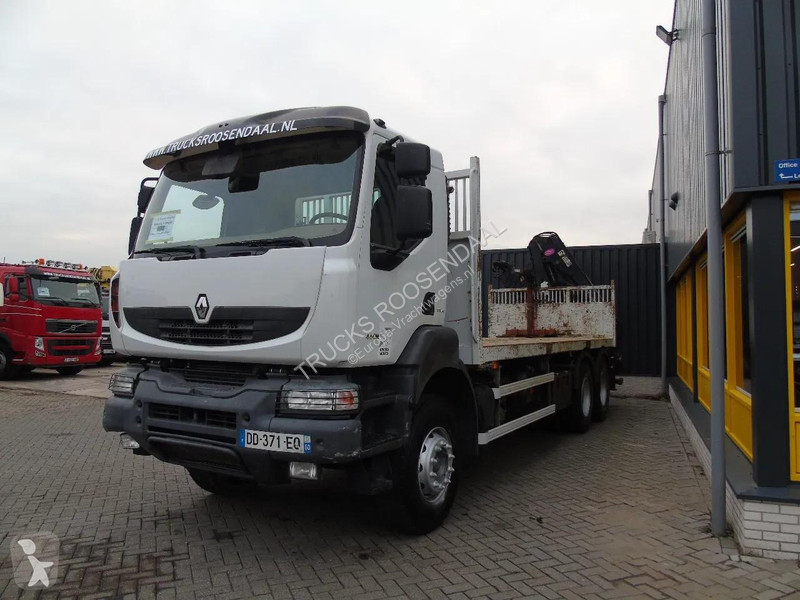 شاحنة Renault 460DXI + HIAB 166 HIDUO 3 X EXT....