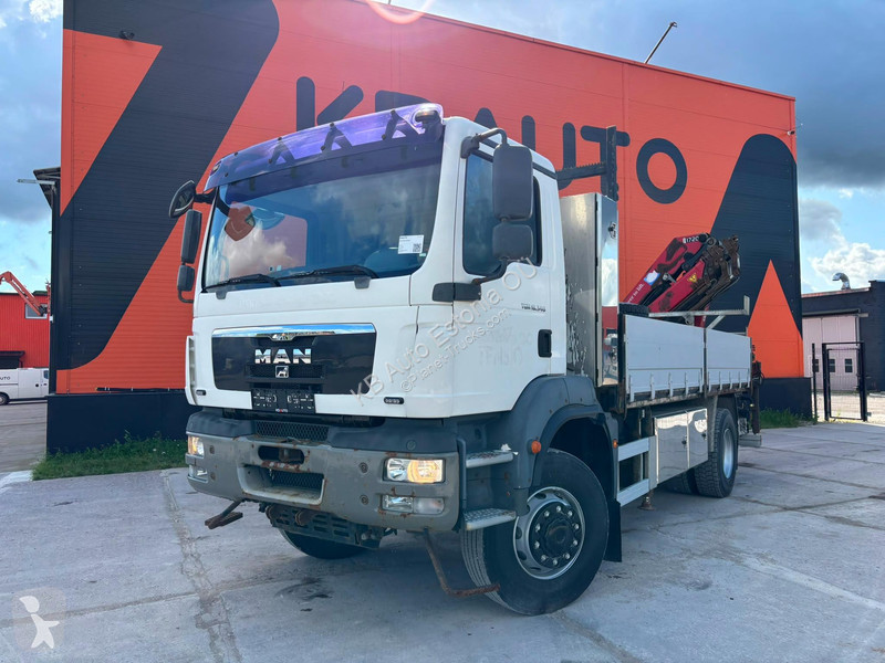 شاحنة MAN 18.340 4x4 HMF 1720-K5 / PLATFORM...