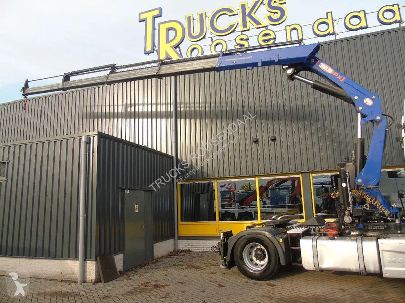شاحنة MAN 18.500 + PM 32TON + 4EXTENSION + EURO 6