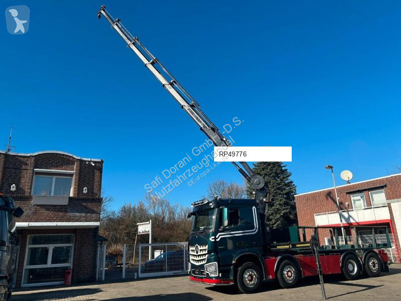 شاحنة Mercedes 3253 + HIAB 302 Kran 8x2-4 HAD...