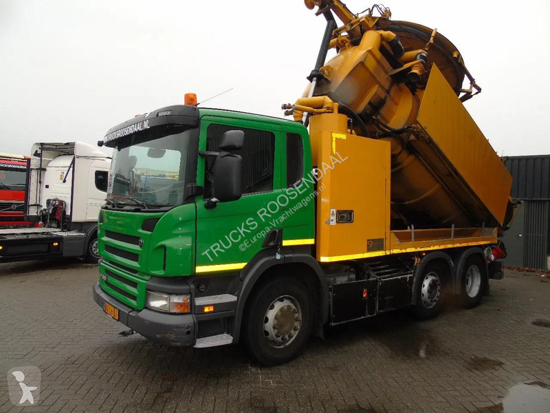 شاحنة Scania 360 360 + COMBI VACUUM WIEDEMANN +...