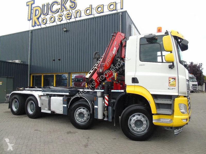 شاحنة DAF 480 + FASSI 16T/M + 20T HOOK + 8X4 +...