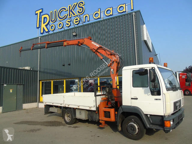 Lastbil MAN 8163 + ATLAS 60.1 + MANUAL + EURO 2...