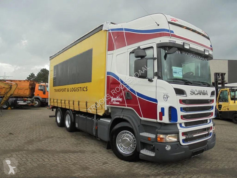 شاحنة Scania R500 V8 + Euro 5 + Retarder + ift...