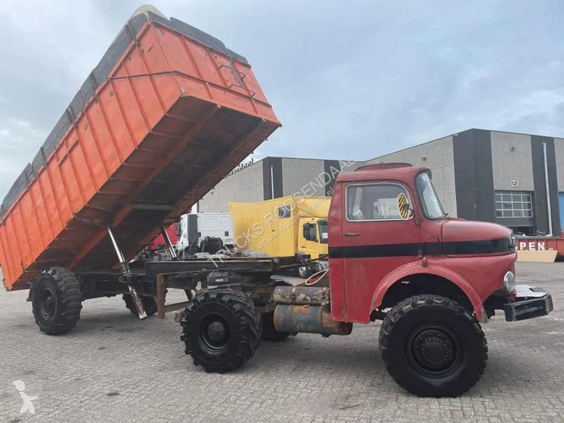 شاحنة Mercedes 813 + Manual + Kipper + 4x4