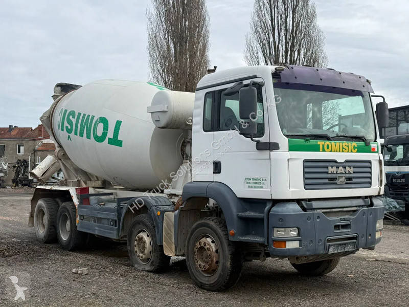 شاحنة MAN 35.360 MAN TGM 35.360 8x4 Liebherr 10m³