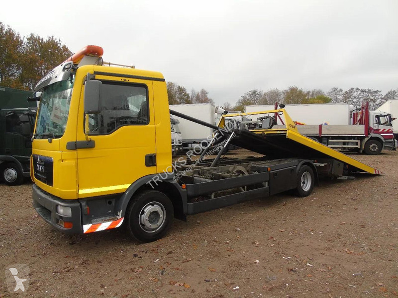شاحنة MAN 8.180 + winch + MANUAL + EURO 5 +...