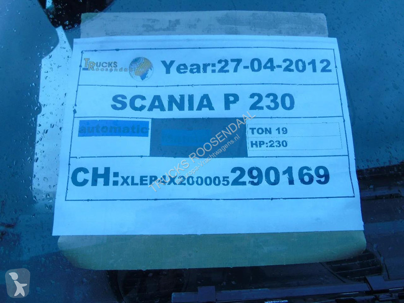 شاحنة Scania P230 OW KM +  CARRIER + OADIFT +