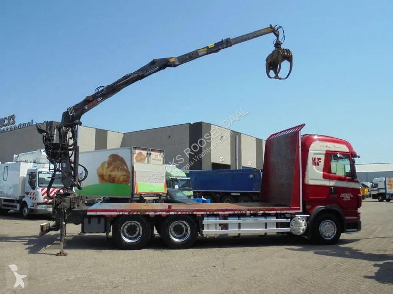 شاحنة Scania R730 V8 + Euro 5 + oglift 115Z +...
