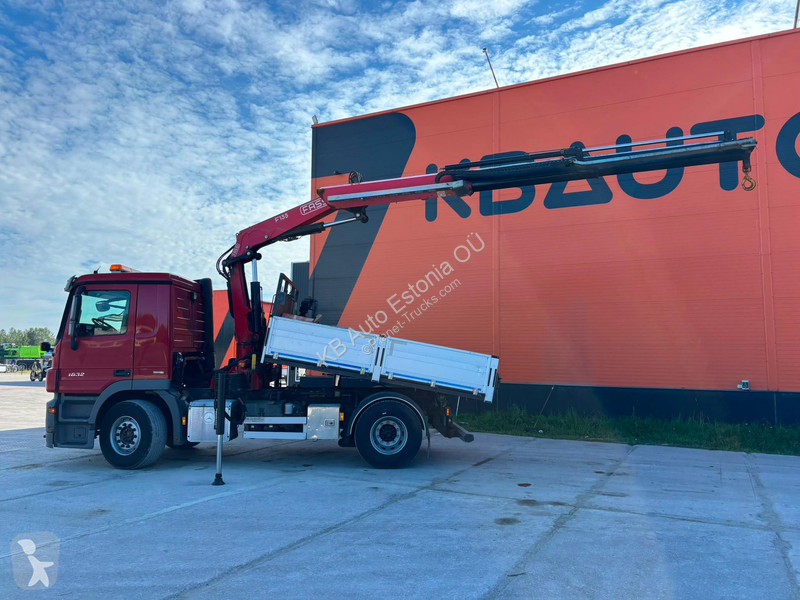 Camion Mercedes 1832 4x2 FASSI F135A22 / BOX...