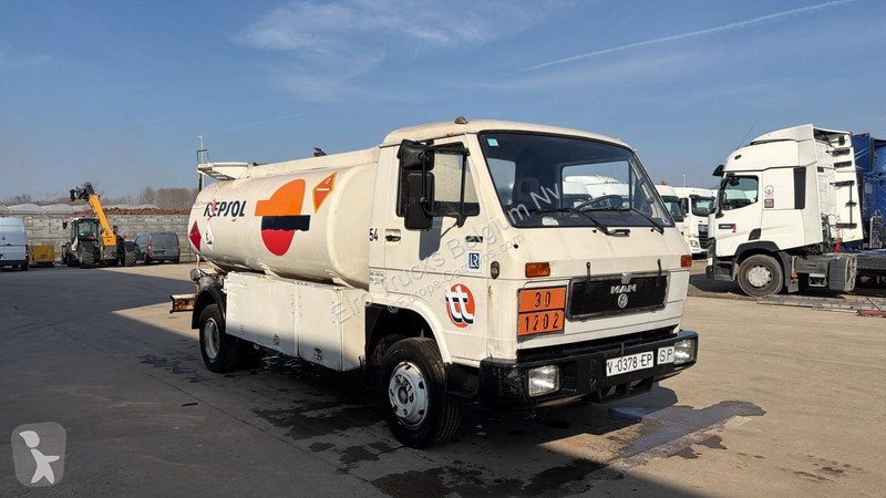 شاحنة MAN 10.153 (7410L / STEEL SUSP. / MANUAL...